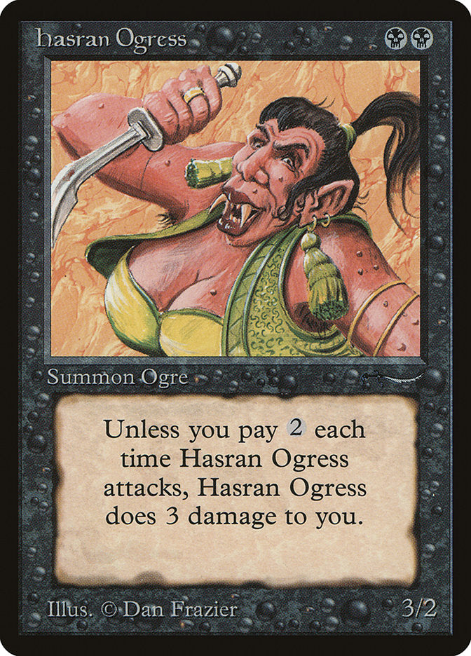 Hasran Ogress (Light Mana Cost) [Arabian Nights] | Game Master's Emporium (The New GME)