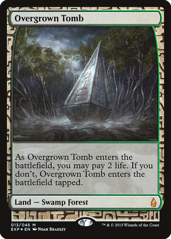 Overgrown Tomb [Zendikar Expeditions] | Game Master's Emporium (The New GME)