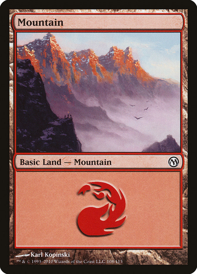 Mountain (108) [Duels of the Planeswalkers] | Game Master's Emporium (The New GME)