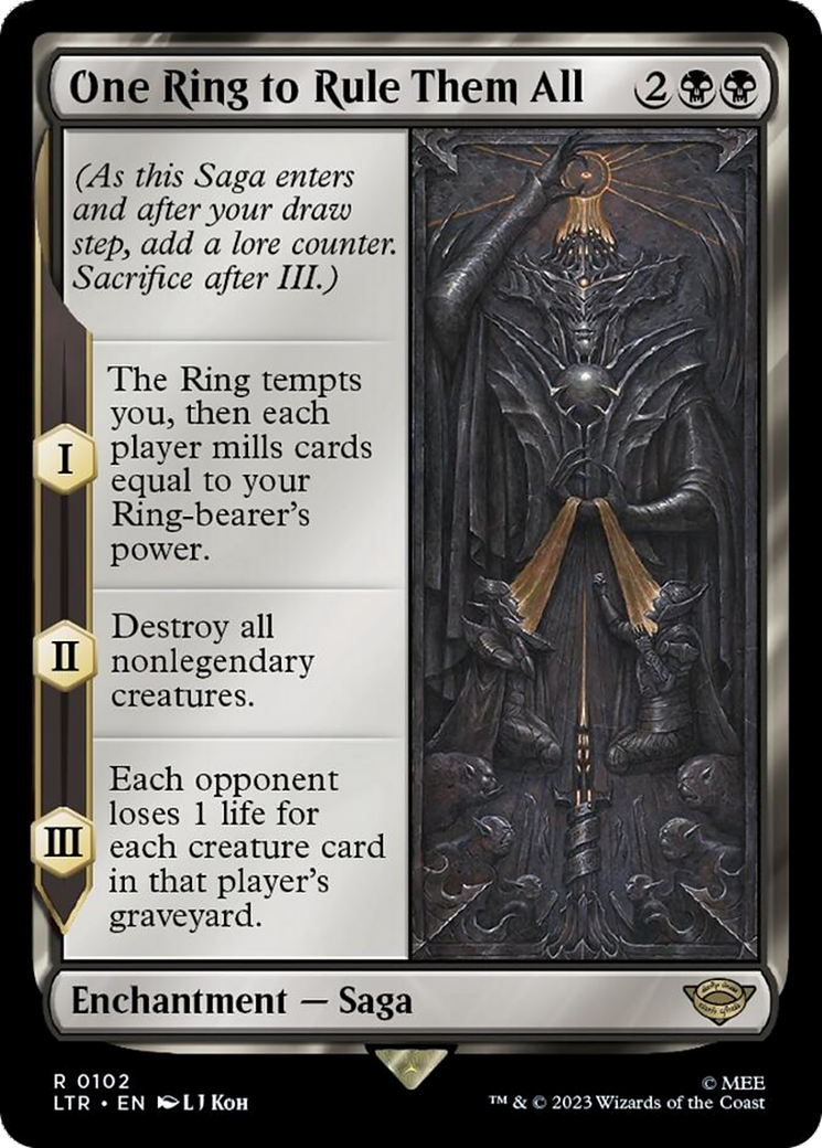 One Ring to Rule Them All [The Lord of the Rings: Tales of Middle-Earth] | Game Master's Emporium (The New GME)