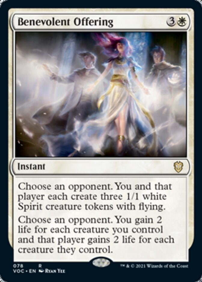 Benevolent Offering [Innistrad: Crimson Vow Commander] | Game Master's Emporium (The New GME)