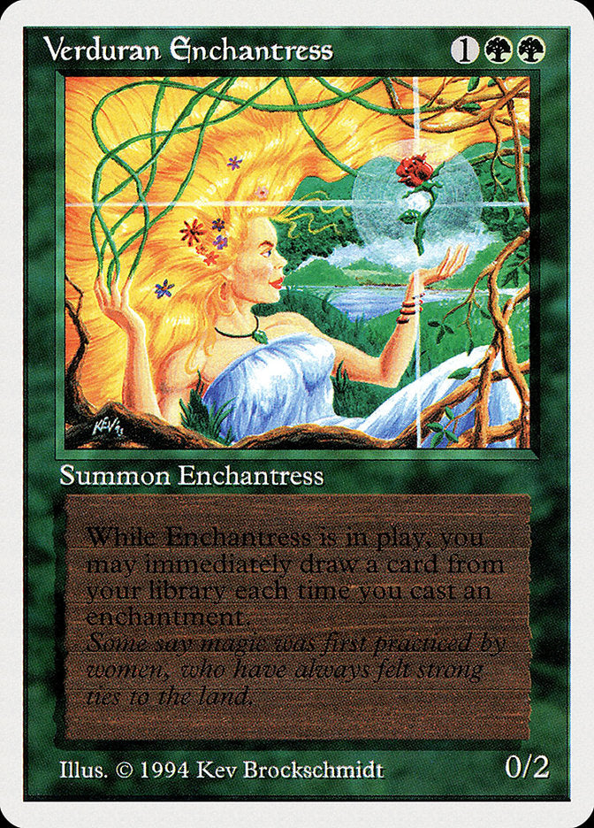 Verduran Enchantress [Summer Magic / Edgar] | Game Master's Emporium (The New GME)