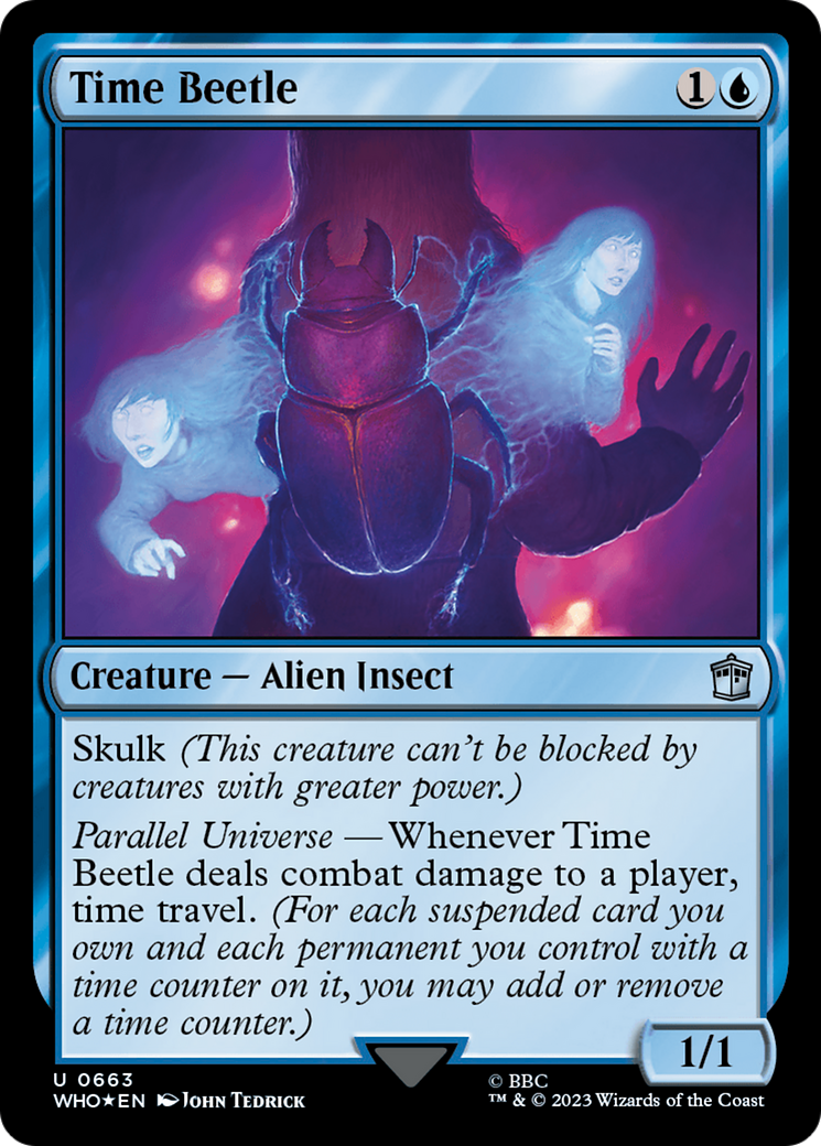 Time Beetle (Surge Foil) [Doctor Who] | Game Master's Emporium (The New GME)