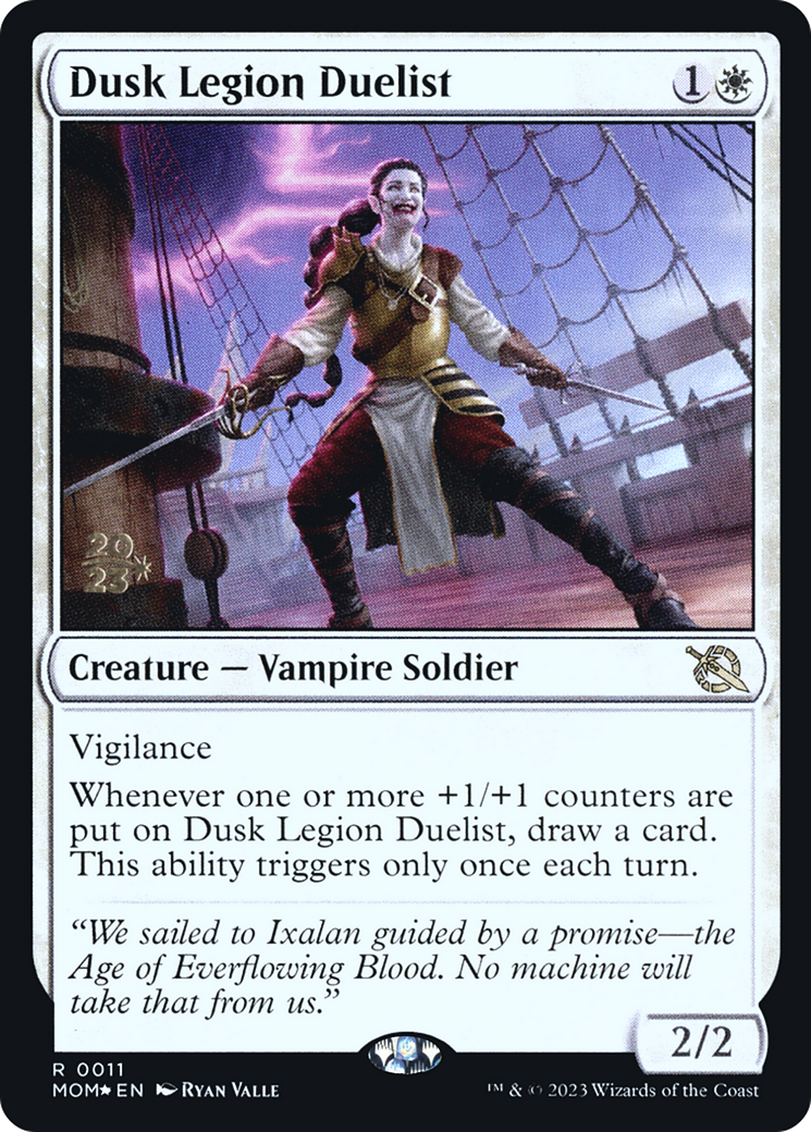 Dusk Legion Duelist [March of the Machine Prerelease Promos] | Game Master's Emporium (The New GME)