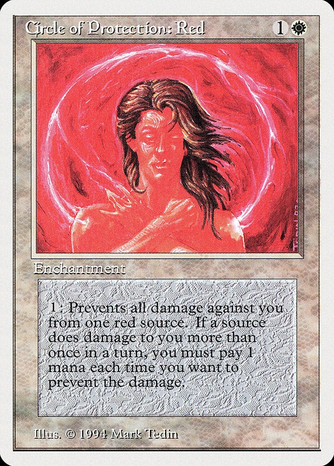 Circle of Protection: Red [Summer Magic / Edgar] | Game Master's Emporium (The New GME)