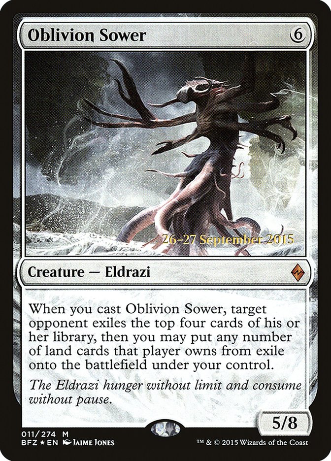 Oblivion Sower [Battle for Zendikar Prerelease Promos] | Game Master's Emporium (The New GME)