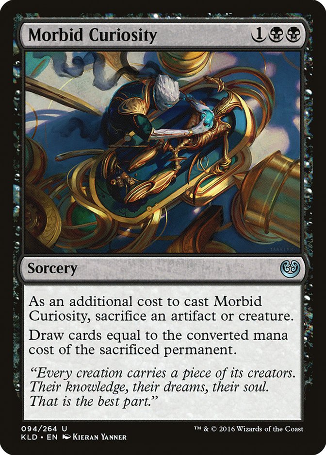 Morbid Curiosity [Kaladesh] | Game Master's Emporium (The New GME)