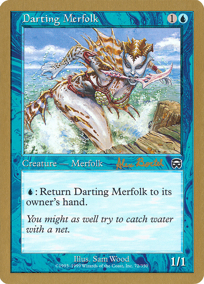 Darting Merfolk (Alex Borteh) [World Championship Decks 2001] | Game Master's Emporium (The New GME)