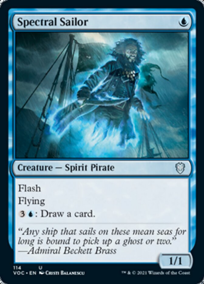 Spectral Sailor [Innistrad: Crimson Vow Commander] | Game Master's Emporium (The New GME)