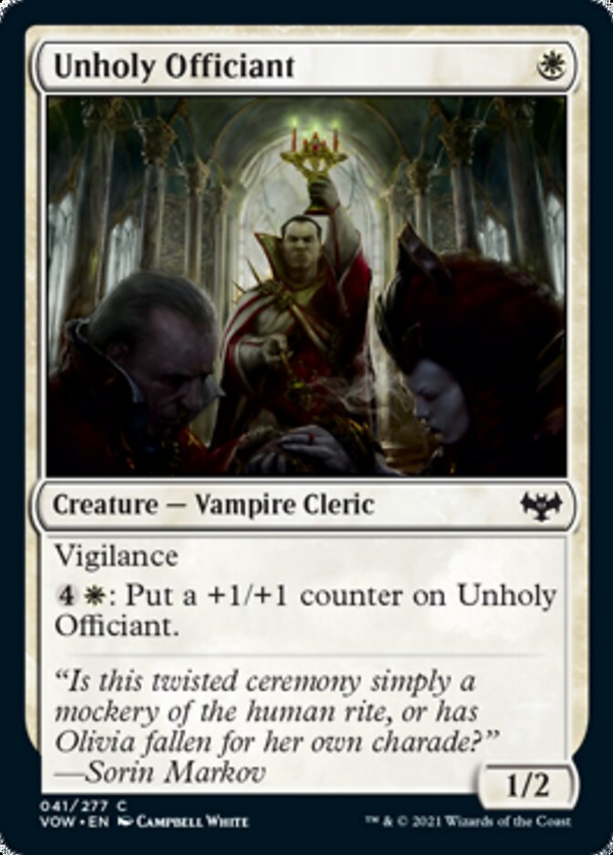 Unholy Officiant [Innistrad: Crimson Vow] | Game Master's Emporium (The New GME)