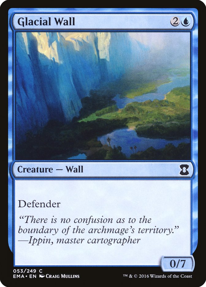 Glacial Wall [Eternal Masters] | Game Master's Emporium (The New GME)