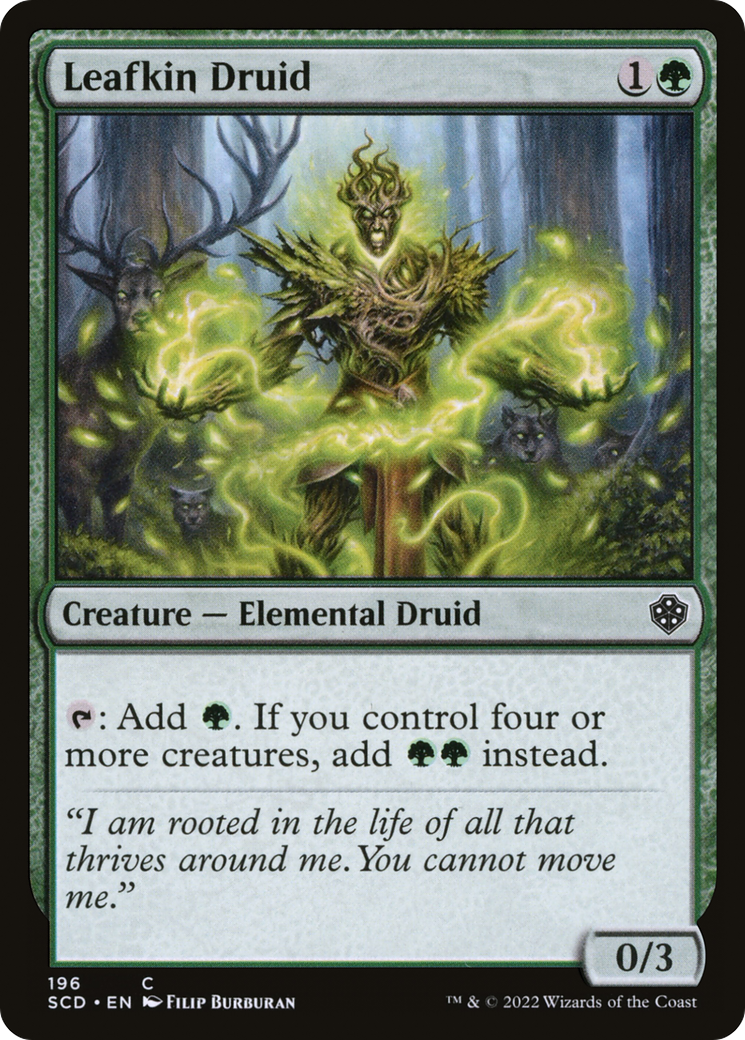 Leafkin Druid [Starter Commander Decks] | Game Master's Emporium (The New GME)