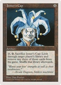 Jester's Cap (Oversized) [Oversize Cards] | Game Master's Emporium (The New GME)