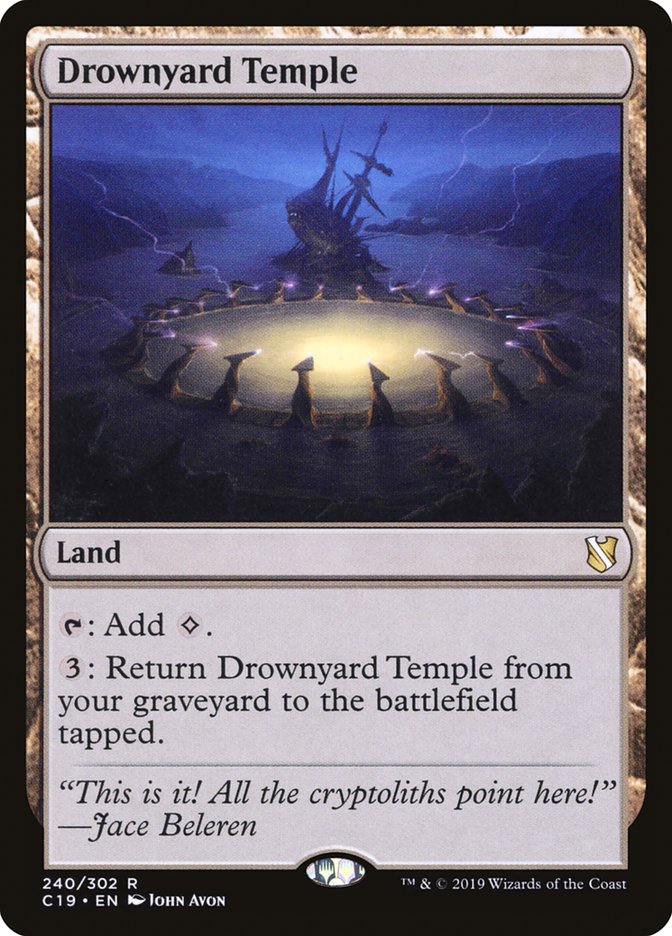 Drownyard Temple [Commander 2019] | Game Master's Emporium (The New GME)