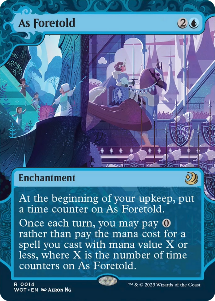 As Foretold [Wilds of Eldraine: Enchanting Tales] | Game Master's Emporium (The New GME)