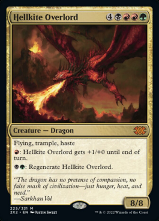 Hellkite Overlord [Double Masters 2022] | Game Master's Emporium (The New GME)