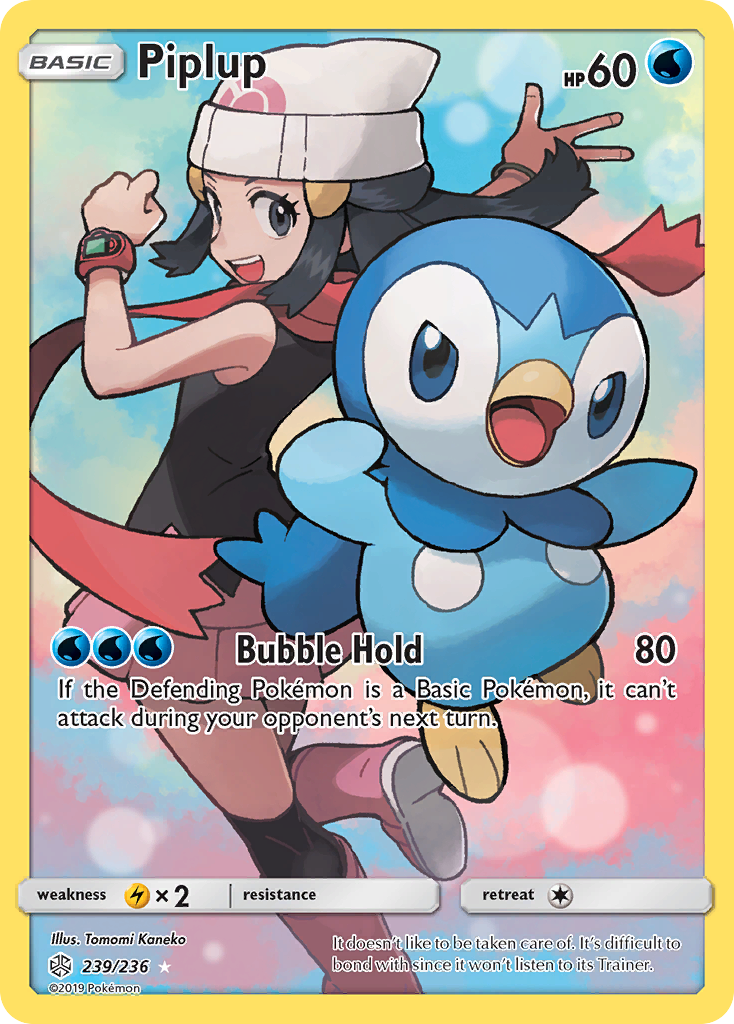 Piplup (239/236) [Sun & Moon: Cosmic Eclipse] | Game Master's Emporium (The New GME)