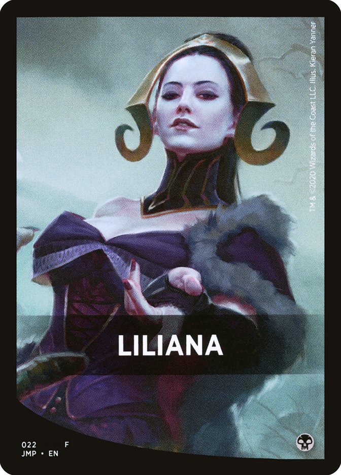 Liliana Theme Card [Jumpstart Front Cards] | Game Master's Emporium (The New GME)