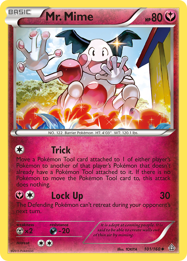 Mr. Mime (101/160) [XY: Primal Clash] | Game Master's Emporium (The New GME)