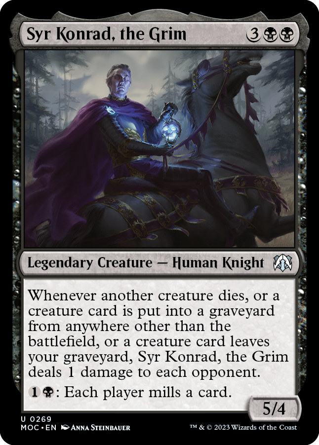 Syr Konrad, the Grim [March of the Machine Commander] | Game Master's Emporium (The New GME)