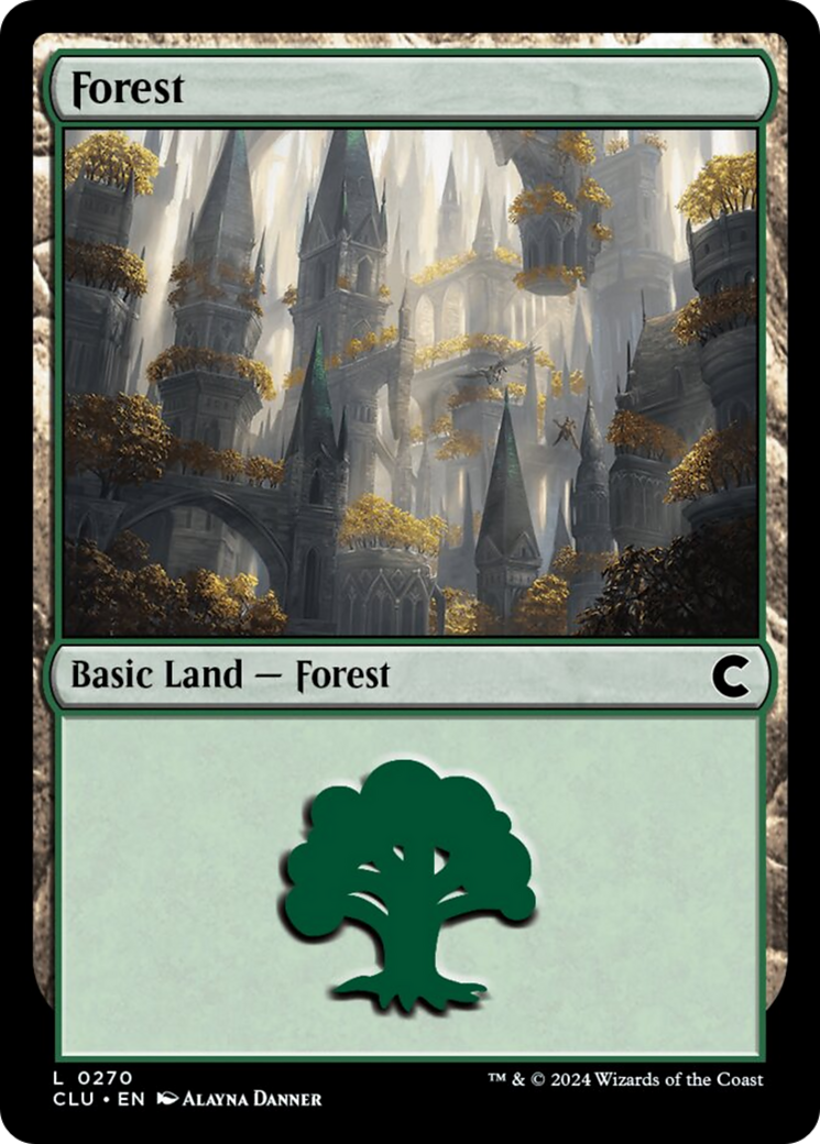 Forest (0270) [Ravnica: Clue Edition] | Game Master's Emporium (The New GME)