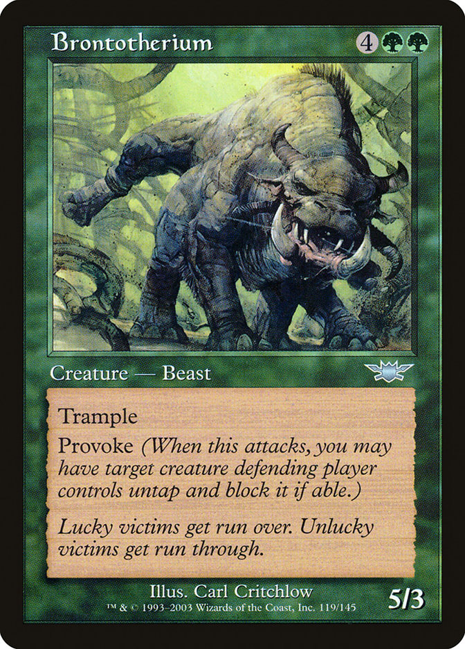 Brontotherium [Legions] | Game Master's Emporium (The New GME)