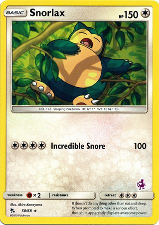 Snorlax (50/68) (Mewtwo Deck) [Battle Academy 2020] | Game Master's Emporium (The New GME)