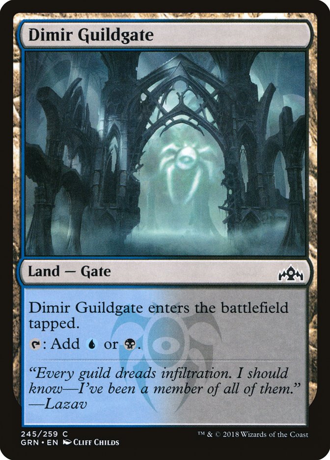 Dimir Guildgate (245/259) [Guilds of Ravnica] | Game Master's Emporium (The New GME)