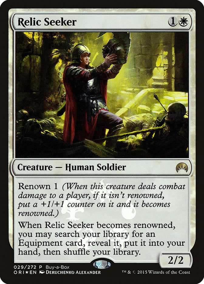 Relic Seeker (Buy-A-Box) [Magic Origins Promos] | Game Master's Emporium (The New GME)