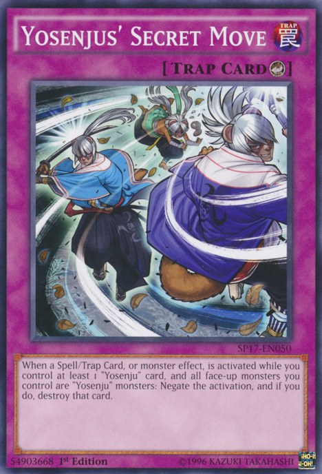 Yosenjus' Secret Move [SP17-EN050] Starfoil Rare | Game Master's Emporium (The New GME)