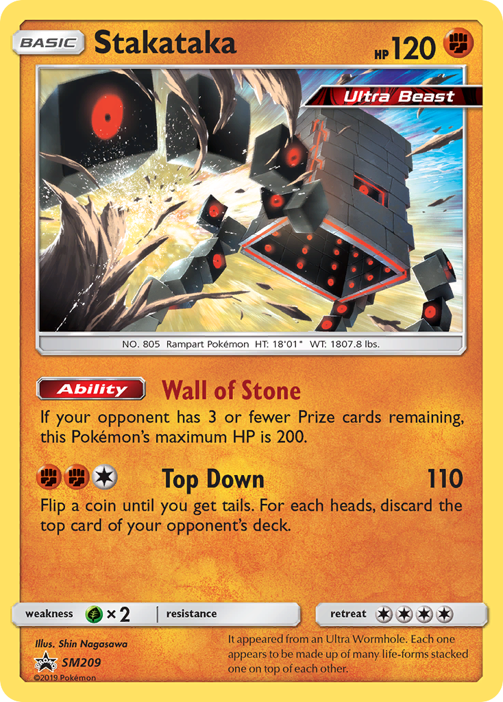 Stakataka (SM209) [Sun & Moon: Black Star Promos] | Game Master's Emporium (The New GME)