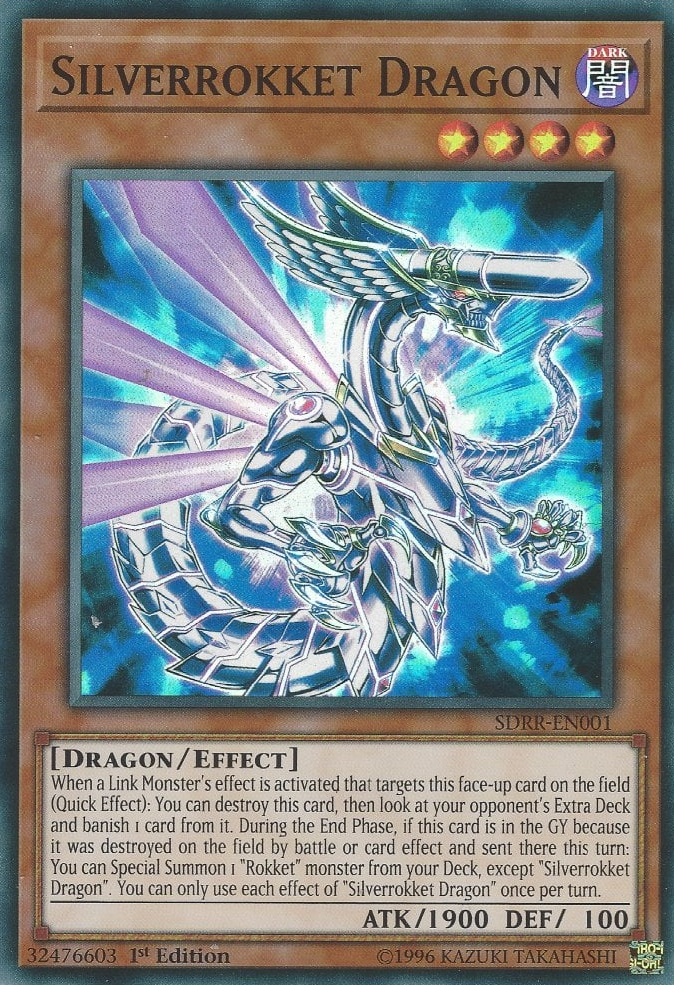 Silverrokket Dragon [SDRR-EN001] Super Rare | Game Master's Emporium (The New GME)