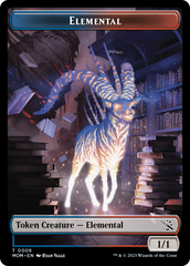 Elemental (9) // Knight Double-Sided Token [March of the Machine Tokens] | Game Master's Emporium (The New GME)