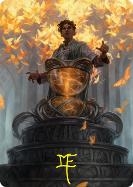 Introduction to Prophecy Art Card (Gold-Stamped Signature) [Strixhaven: School of Mages Art Series] | Game Master's Emporium (The New GME)