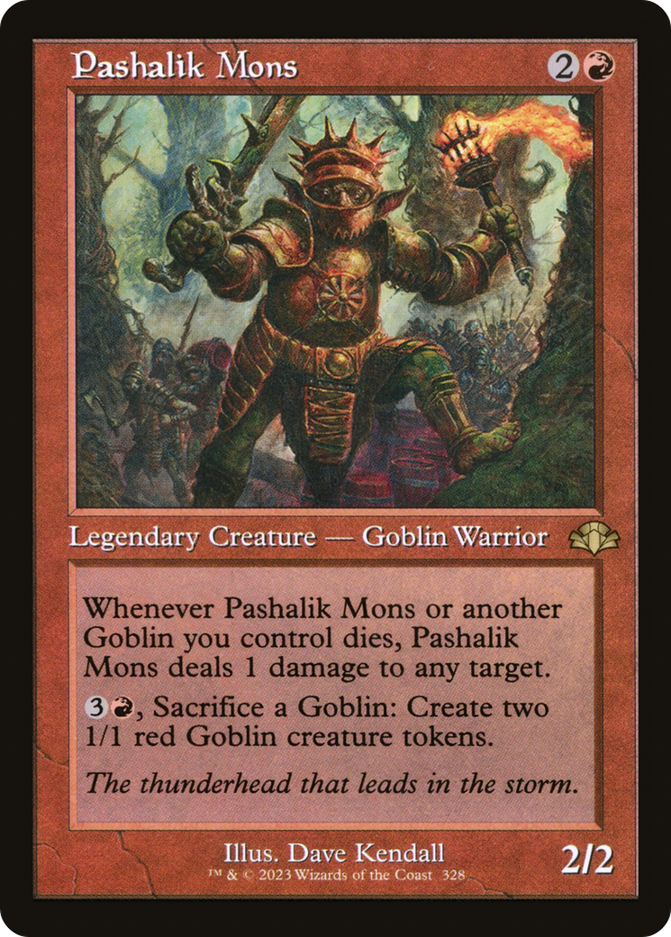 Pashalik Mons (Retro) [Dominaria Remastered] | Game Master's Emporium (The New GME)