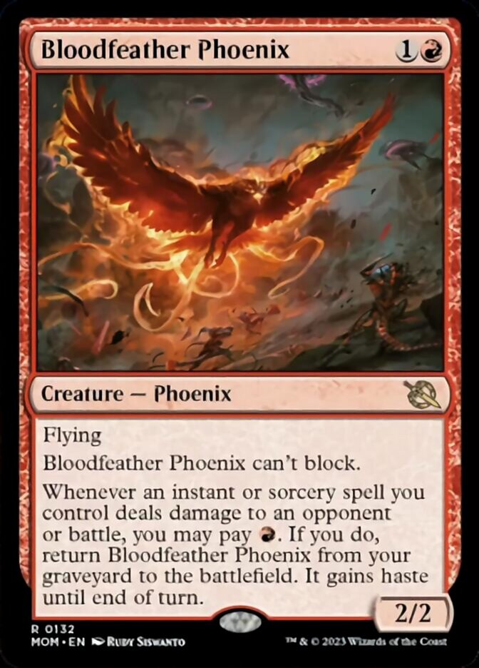 Bloodfeather Phoenix [March of the Machine] | Game Master's Emporium (The New GME)