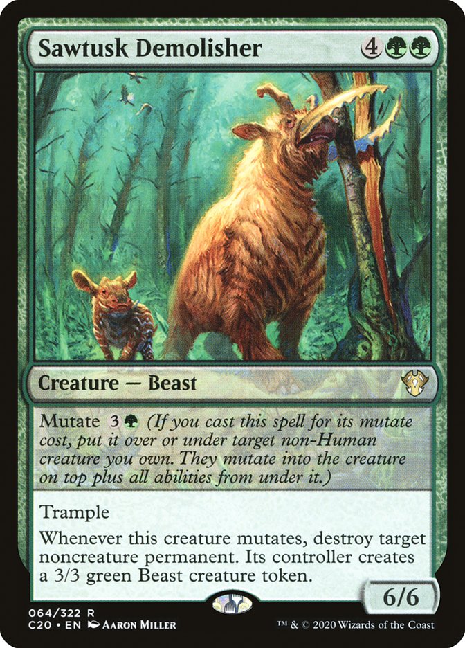 Sawtusk Demolisher [Commander 2020] | Game Master's Emporium (The New GME)