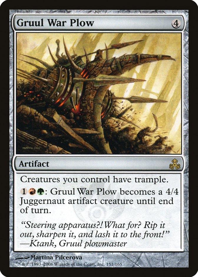 Gruul War Plow [Guildpact] | Game Master's Emporium (The New GME)