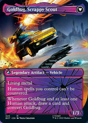 Goldbug, Humanity's Ally // Goldbug, Scrappy Scout (Shattered Glass) [Transformers] | Game Master's Emporium (The New GME)