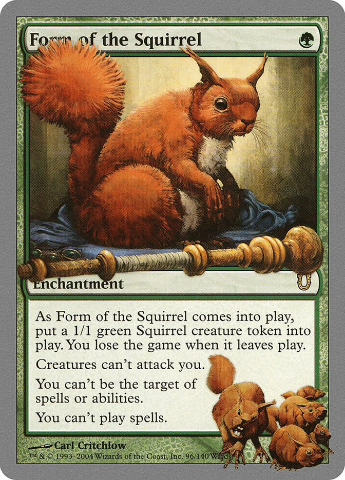 Form of the Squirrel [Unhinged] | Game Master's Emporium (The New GME)