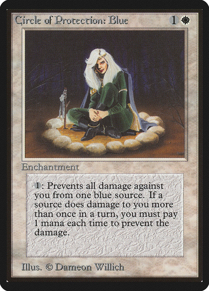 Circle of Protection: Blue [Beta Edition] | Game Master's Emporium (The New GME)