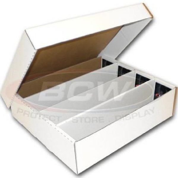 3200 count CARDBOARD "4 Row" CARD BOX | Game Master's Emporium (The New GME)