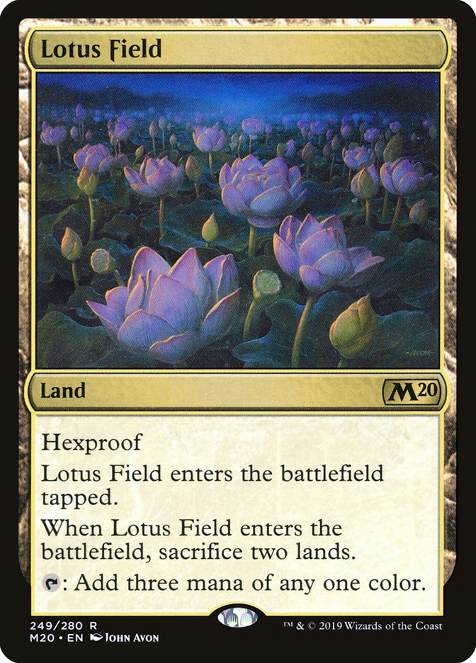 Lotus Field [Core Set 2020] | Game Master's Emporium (The New GME)
