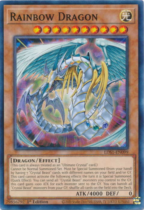 Rainbow Dragon [LDS1-EN099] Common | Game Master's Emporium (The New GME)