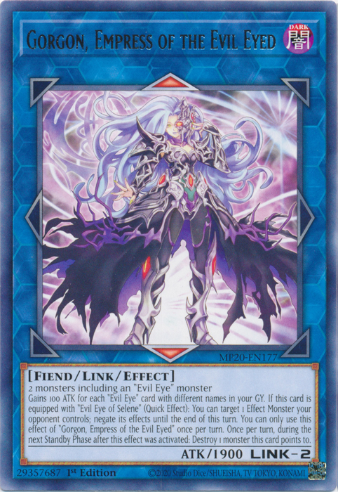 Gorgon, Empress of the Evil Eyed [MP20-EN177] Rare | Game Master's Emporium (The New GME)