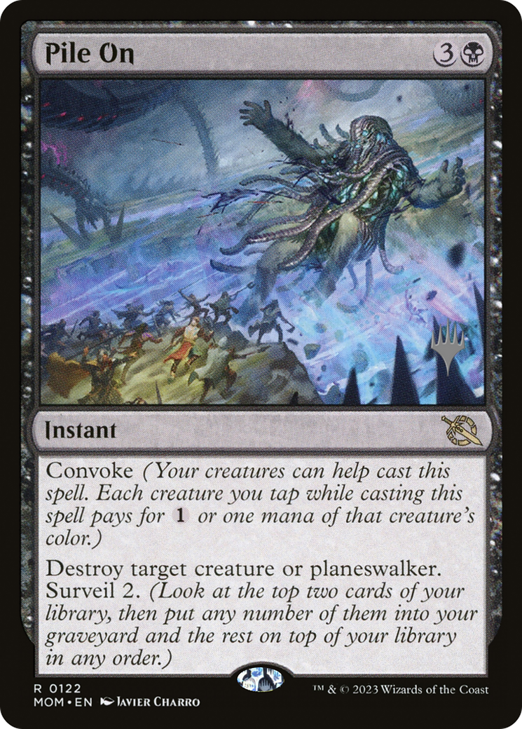 Pile On (Promo Pack) [March of the Machine Promos] | Game Master's Emporium (The New GME)