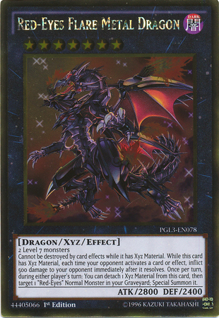 Red-Eyes Flare Metal Dragon [PGL3-EN078] Gold Rare | Game Master's Emporium (The New GME)