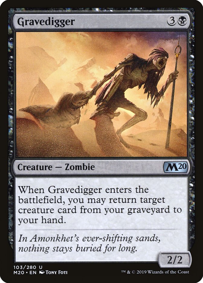 Gravedigger [Core Set 2020] | Game Master's Emporium (The New GME)