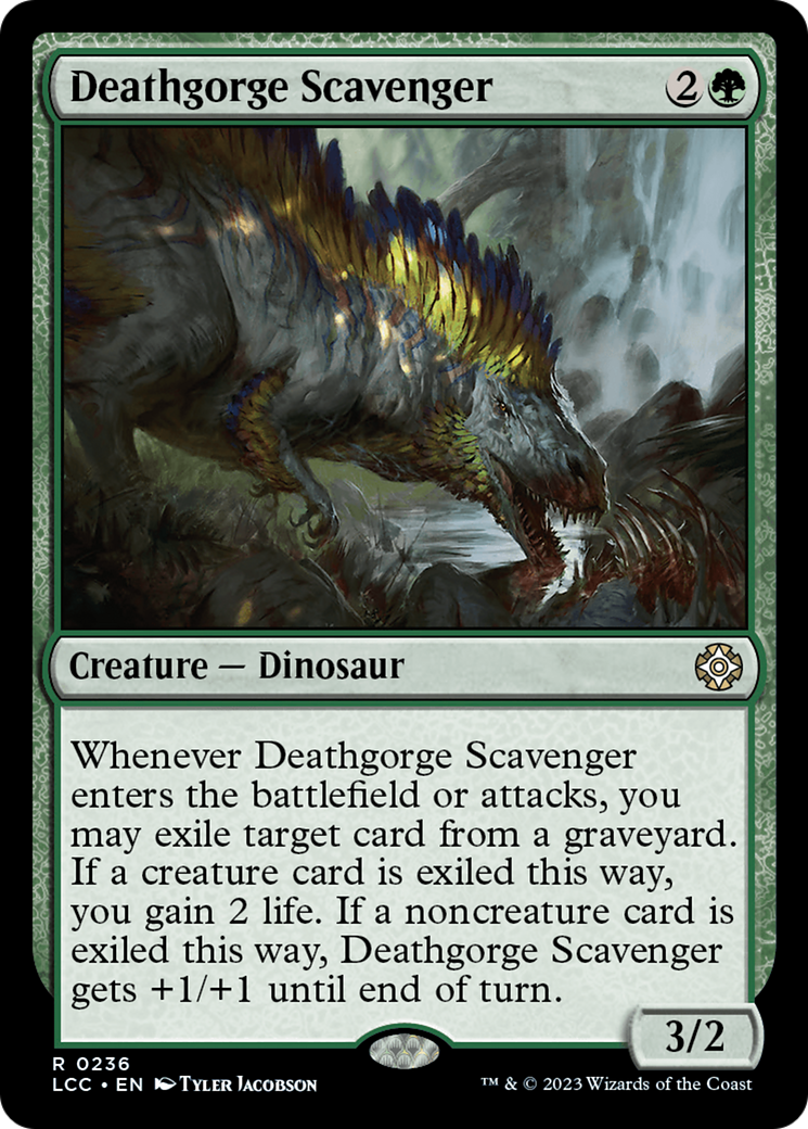 Deathgorge Scavenger [The Lost Caverns of Ixalan Commander] | Game Master's Emporium (The New GME)