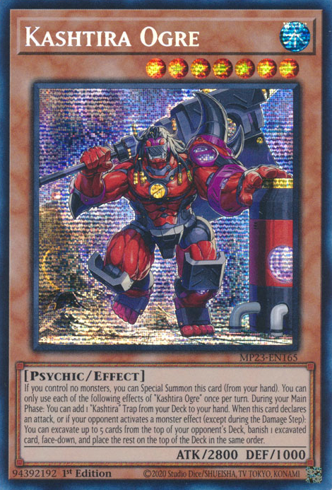 Kashtira Ogre [MP23-EN165] Prismatic Secret Rare | Game Master's Emporium (The New GME)